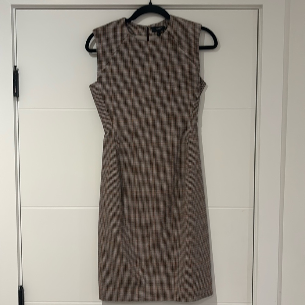 Theory Midi Dress - Size 0 - Plaid